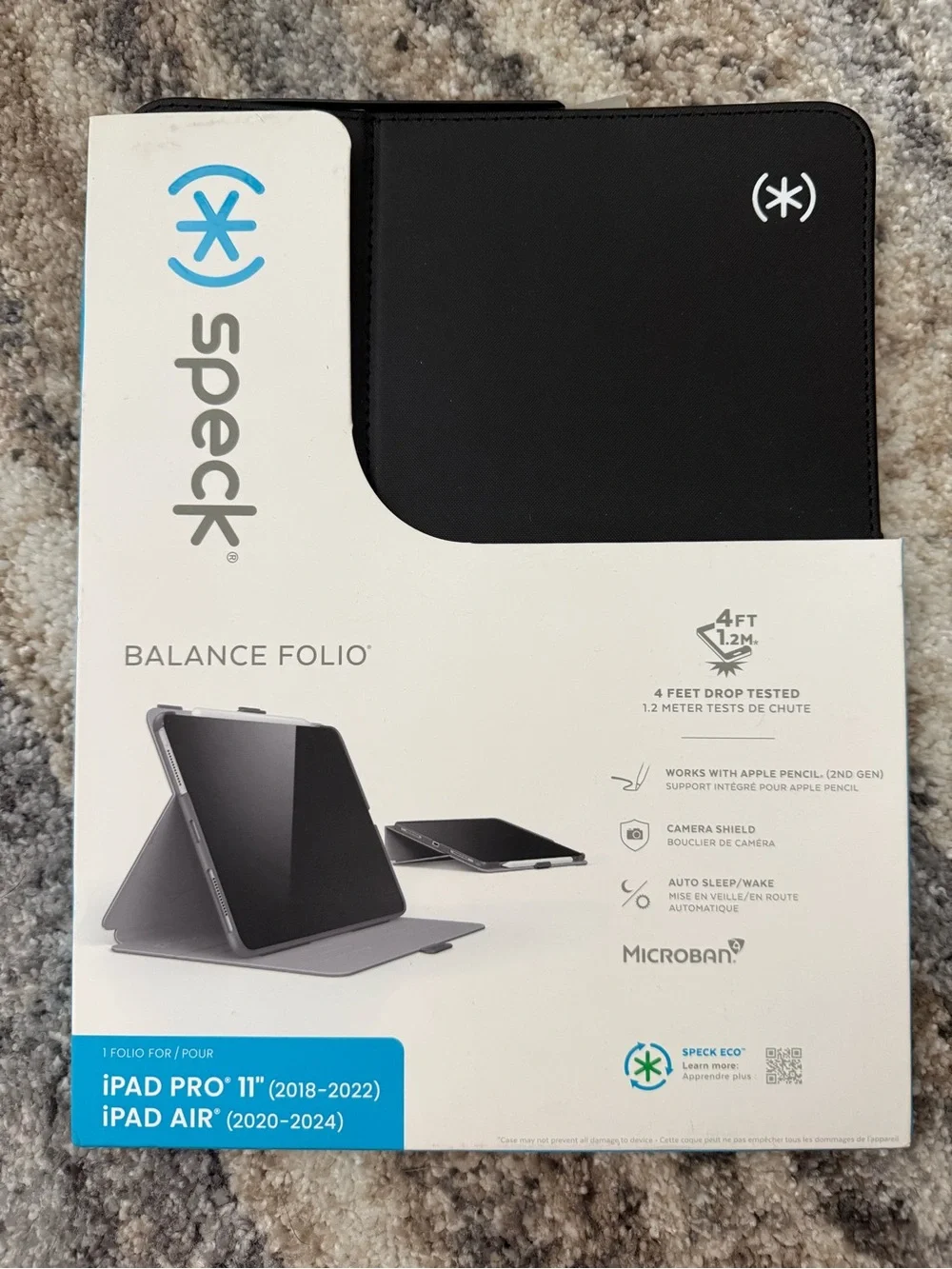 speck Balance Folio Tablet Case in Black